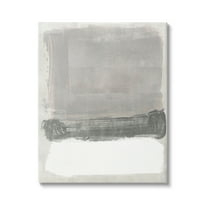 Stupell Industries Blocked Neutral Tones Abstract Brushstrokes Shapes Painting Gallery Wrapped Canvas Print Wall Art, Design by Jennifer Paxton Parker