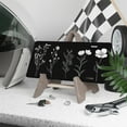 thumbnail image 3 of Black and white Wildflowers Front License Plate, Metal License Plate, Funny Standard Plates Personalized Novelty Decorative For Men/Women/Boys/Girls Car 6×12 Inch, 3 of 6