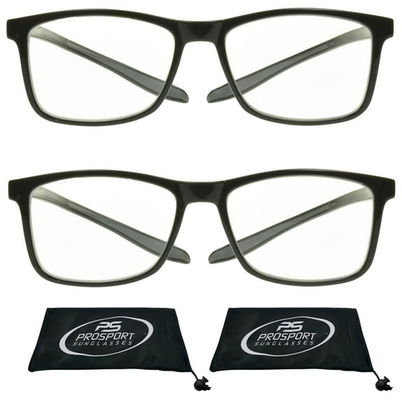 proSPORT Multifocal Progressive Trifocal Reading Glasses Easy Neck Hanging Men Women 2 Pairs