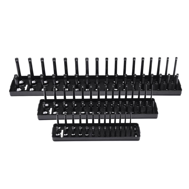 Organizadores de de 3 Piezas para Caja de Herramientas: para Métricos Perfecto para Sharpla Organizador de bandeja de enchufes