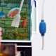thumbnail image 2 of Sifón de limpieza para acuarios. La bomba de sifón de una mano para acuarios puede drenar y cambiar el agua en minutos (azul), 2 of 5