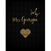 Mrs Georgia: Lined Journal with Inspirational Quotes