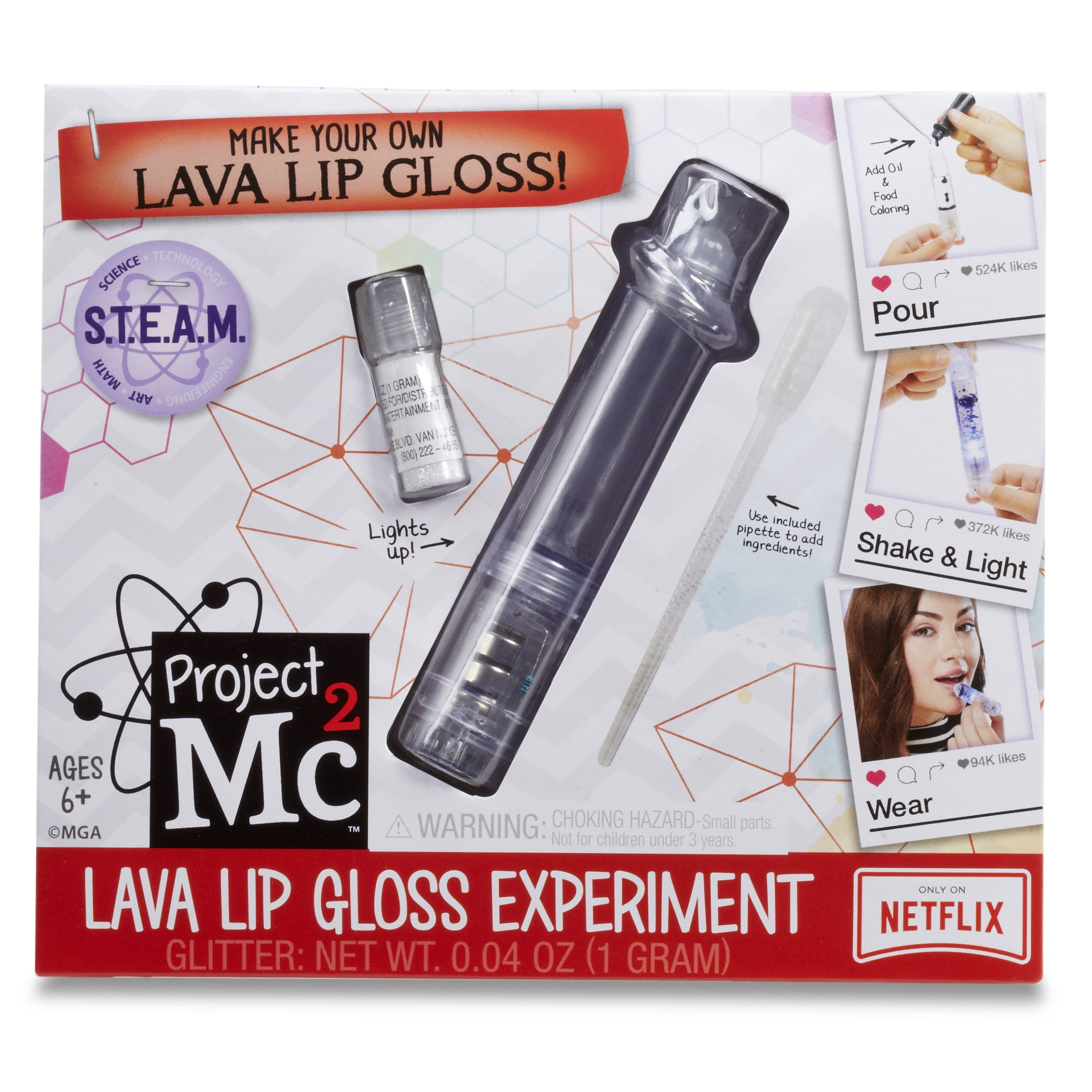 Project Mc2 Lava Lip Gloss Experiment 