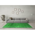 thumbnail image 3 of Ahgly Company Indoor Rectangle Oriental Green Industrial Area Rugs, 6' x 9', 3 of 4