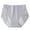 Gray, variant on Ashirexll Period Underwear for Women Leakproof Comfortable and Traceless High-Waist Hip Wrap Solid Color Menstrual Underwear Briefs Green L