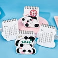thumbnail image 3 of Dserhfy Desk Calendar Cartoon Panda Pattern 2024 Calendar Manage Time Plan Tasks Mini Calendar for Home School Office, 3 of 8