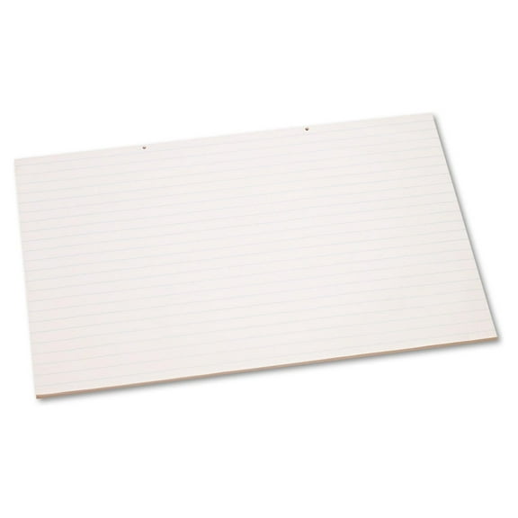 3051 Primary Chart Pad w/1in Rule, 24 x 36, White, 100 Sheets