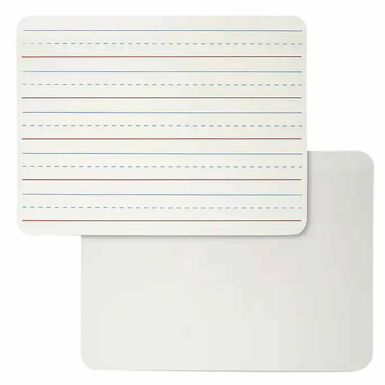 Nicpro 6 Pack Lapboard Small Dry Erase Lap Board 9 x 12 inches Double
