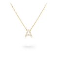 thumbnail image 1 of Pave Initial Necklace, 1 of 4