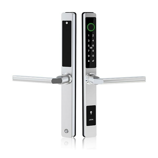 Door Lock, TTLock Smart Lock Waterproof Outdoor Fingerprint APP RFID Code Keyless Electronic Door Lock ,Easy to Install