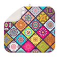 thumbnail image 1 of Estera De Secado Boho De 16.0 X 18.0 In, Diseño Abstracto De Cuadros De Cocina, Piedra Grande, Esteras De Secado De Platos Para Cocina, Esteras De Secado Coloridas Para El Mostrador Del Hogar, Esteras, 1 of 5