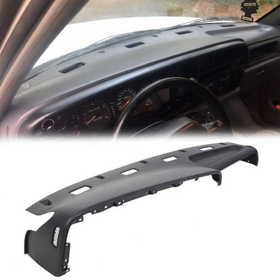 Kojem Gray Top Dash Panel Dashboard Replacement for 1994-1997 Dodge Ram 1500 2500 3500 Replace for Part # 5EY72RC8