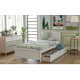 thumbnail image 6 of Nmkwnr Twin Size Platform Bed with 2 Drawers for Home, Bedroom, White, 6 of 9