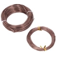 thumbnail image 5 of Brown Aluminum Wire Flexible Jewelry Beading Wire Jewelry Craft Making Accessory 20m, 5 of 8