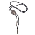 thumbnail image 1 of Lion Head Bolo Tie, Retro Accesorios Cuero Americano Ajustable Disfraz Regalo Rodeo Vintage para Fiesta de Cumpleaños , bronce Fernando Corbata de bolo, 1 of 7