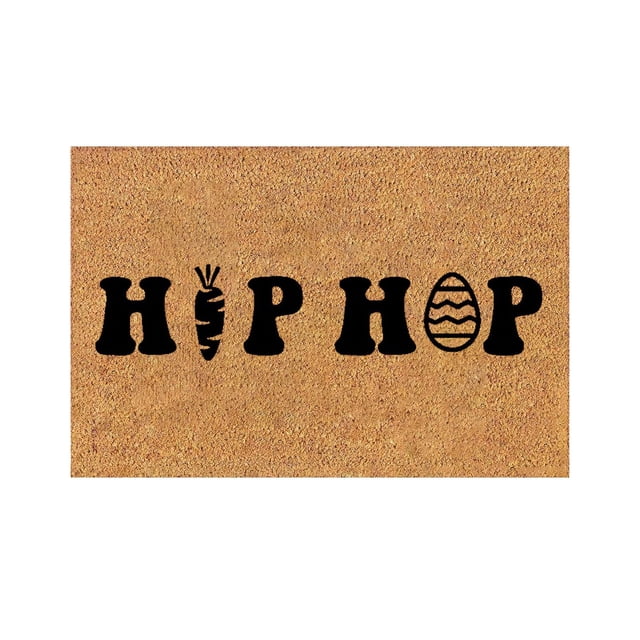 Easter Bunny Door Mat Happy Easter Entryway Rug Welcome Mat For Home Foot Mat For Indoor Use Throw Blanket for Couch Soft Decorative Blanket Couch Blanket for Women of Blanket Furry Carpet Rug 5x 7