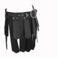 thumbnail image 4 of Ancient Roman Legion Gladiator Battle Belt Skirt - Pu Leather Armor For Medieval Greek Cosplay Costume Men Women Larp, 4 of 5