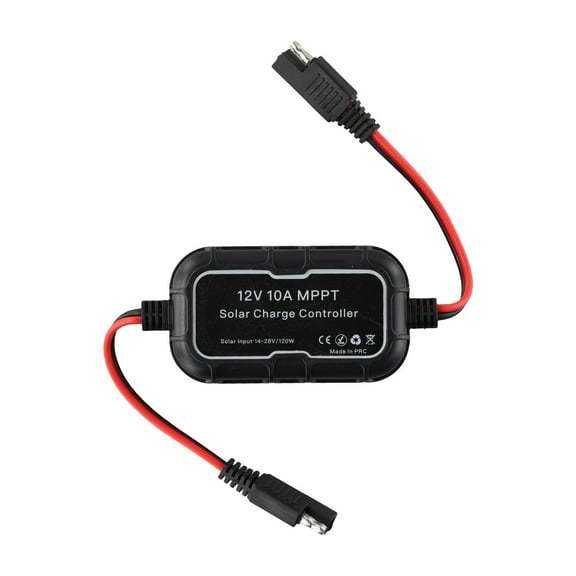 10A 12V Lithium Battery Lcd Digital Mppt Solar Charge Panel Controller Regulator