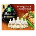 thumbnail image 1 of Air Wick Scented Oil - Vibrant Refill Sweetgrass & Sandalwood 5 ct., 1 of 5