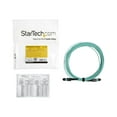 thumbnail image 2 of StarTech.com MTP Fiber Optic Cable - 15 ft / 5m - OM3 - 40Gb - Push / Pull Tab - Plenum - MPO / MTP Connector - Fiber Patch Cable (MPO12PL5M) - Network cable - MTP/MPO multi-mode (F) push/pull to MTP/MPO multi-mode (F) push/pull - 5 m - fiber optic - 50 / 125 micron - OM3 - plenum - aqua, 2 of 2