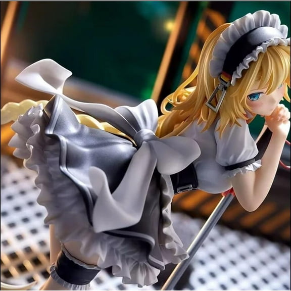 GF MG36 Maid Figure Action Figure Collectible Anime Character Model PVC Statue Gaming Merchandise Collectible Figurine Model Kit Adults