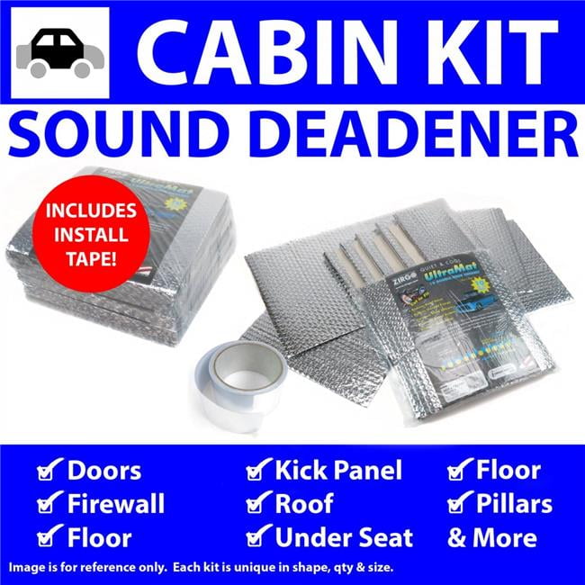 Zirgo High Performance Cooling Products Heat & Sound Deadener for 1967