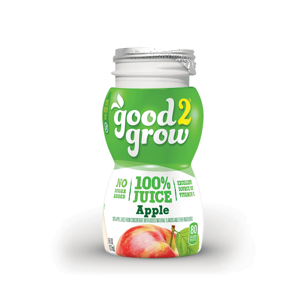 good2grow 100 Apple and Fruit Punch Juice Refill, Variety Pack of 24