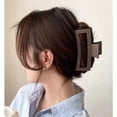 thumbnail image 3 of Traje De Clip De Agarre De Gran Tamaño Para El Volumen Del Cabello Multi-Placa Pelo Cuadrado Esmerilado Headwear, 3 of 4