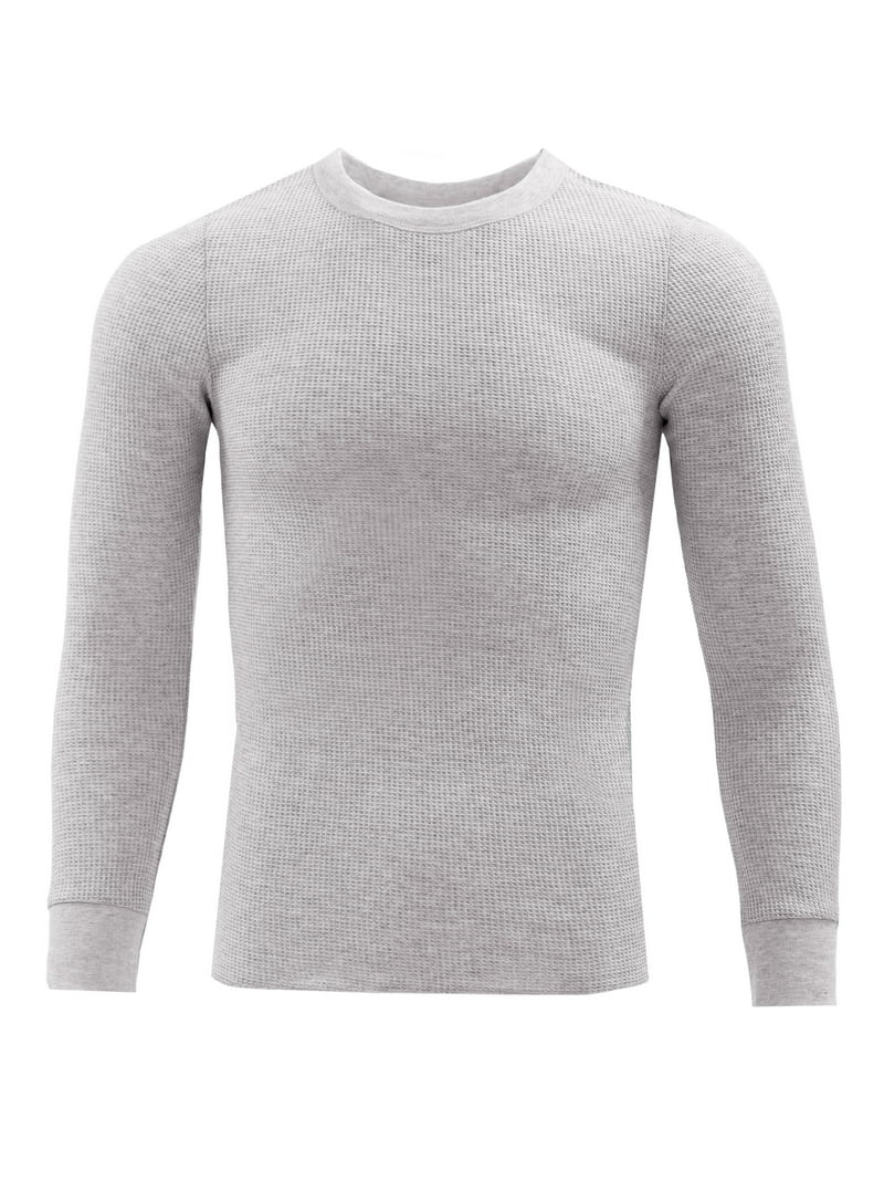 Fruit of the Loom Men's Thermal Waffle Crew Top, Sizes S-5XL