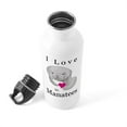 thumbnail image 4 of CafePress - I Love Manatees Stainless Water Bottle 1 - Stainless Steel Water Bottle, Sports Bottle, 1.0L, 4 of 5