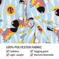 thumbnail image 4 of Pofeuu Submarine With Fishes Undersea Print Wall Tapestry Decoration Wall Hanging Tapestry 60 x 51 Inch, 4 of 6