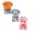 6pcs Baby Boys Summer Outfits-Orange+Light Blue+Watermelon Red, variant on Gerichy 6Pcs Toddler T Shirt and Shorts Baby Boy Summer Clothes Boys Dinosaur Sets 3 6 12 18 24 Months 2T 3T 4T Kids Matching Outfits