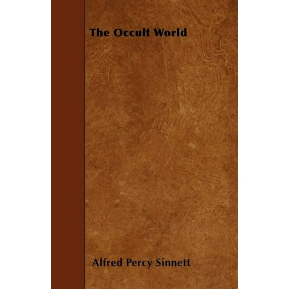 The Occult World, (Paperback)