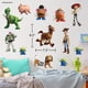 thumbnail image 5 of Set de 12 stickers decorativos de pared Toy Story WALL PALZ de vinilo, 5 of 7