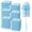 Blue, variant on Eplumivor 360° Unscented Disposable for Duster Handle Plastic Duster Refills, Multi-Surface Dust Locking Duster for Home, Blind, Fan, 60 Pack Yellow