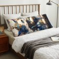 thumbnail image 4 of Kdxio Exotic Blue Cat Print Body Pillow Cover with Zipper,Soft Body Pillow Pillowcase,Long Pillow Case Cover,20x54 Inch, 4 of 7