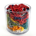 thumbnail image 3 of 6" Dia. Deluxe Clear Acrylic Round Cylinder Bin for Counter, 4-Pack, 3 of 5
