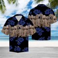 thumbnail image 3 of Camisa social para uso diario, camisas para hombre, blusa Weimaraner de manga corta con estampado de animales en 3D, camisetas casuales, ropa masculina de gran tamaño, 3 of 5