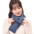 thumbnail image 3 of Heated Scarf Neck Heating Pad Rechargeable Electric Heated Neck Wrap Heat Therapy Grey For Soreness, 3 of 4
