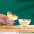 thumbnail image 3 of Taza elegante para helado Injueey Lotus Edge Glassware Forma de flor, 3 of 6