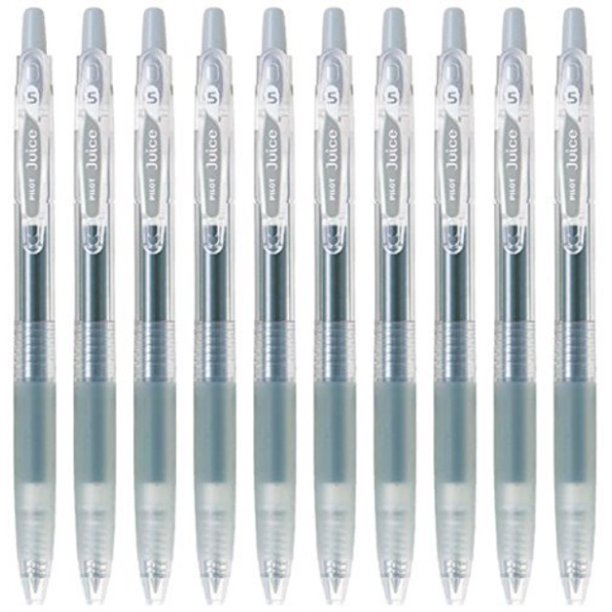 pilot juice 0.5mm gel ink ballpoint pen, gray ink, value set Walmart