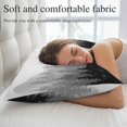 thumbnail image 5 of Grey Ombre Pillow Covers 24"x36", Fall Autumn Forest Black Abstract Art Harvest Soft Brushed Microfiber Breathable Throw Pillow Covers, Pillowcase with Zipper for Couch Sofa Bedroom Living Room, 5 of 9