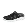 thumbnail image 2 of Women's mesh Breathable Soft Sole Mules Fashion Knitted Backless Slip on Lightweight Walking Shoes Casual Comfortable Outdoor Sports Wedge Mule, 2 of 7