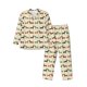 thumbnail image 1 of Balery Dachshund Dog Pijama para Hombre de Dos Piezas con Manga Larga, Conjunto de Dormir y Descanso Suave con Bolsillos-Large, 1 of 7