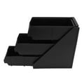 thumbnail image 1 of Coffee Sleeve Dispenser, Easy To Assemble Coffee Sleeve Storage Holder Large Capacity  For Ladle For Straw For Home For Coffee Shop 2 Compartments,3 Compartmens,4 Compartments, 1 of 8