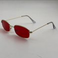 thumbnail image 2 of Gafas de sol de caja pequeña de metal Gafas de sol oceánicas retro europeas y americanas para hombres y mujeres, 2 of 5