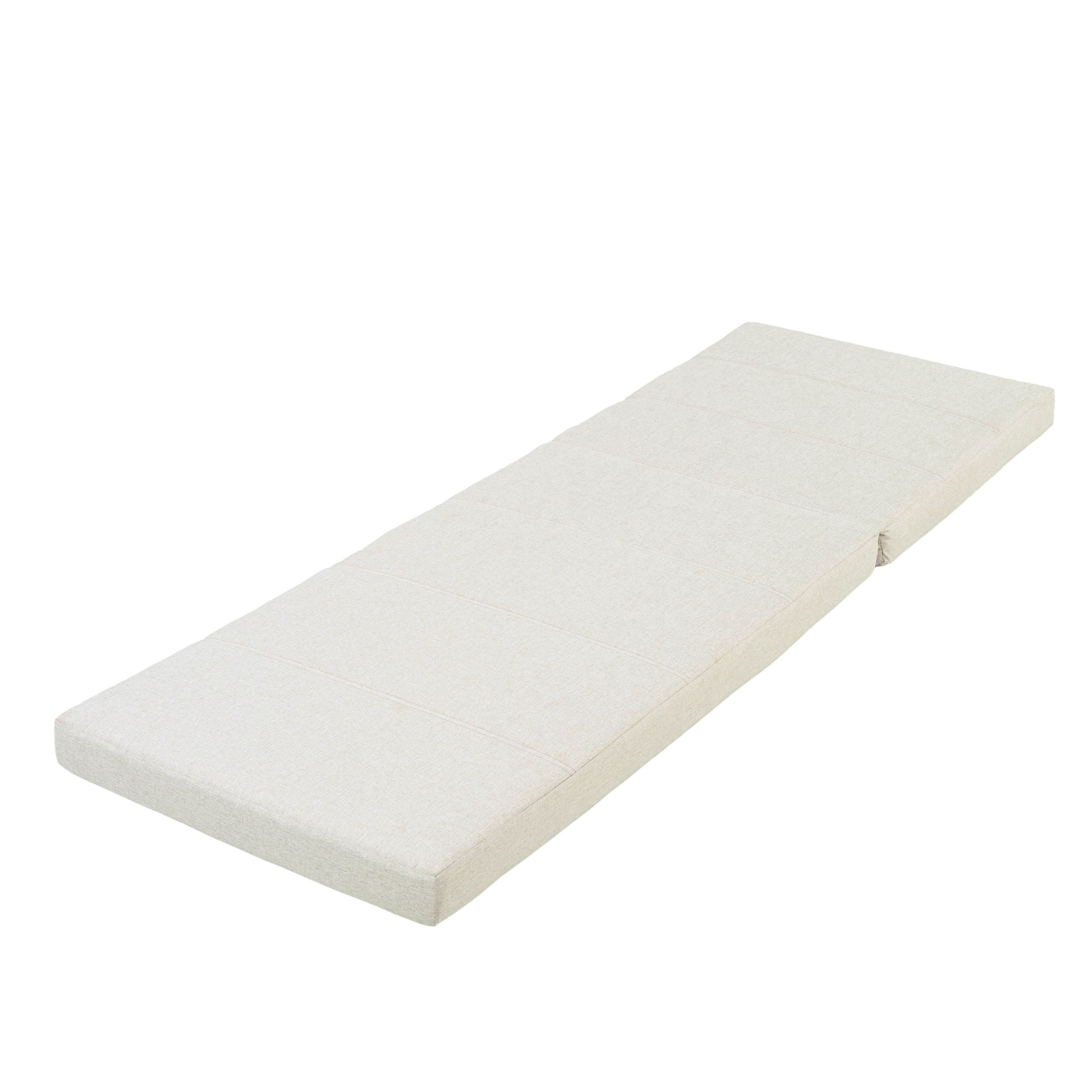 Christopher Knight Home Outdoor Chaise Lounge Cushion Only, Removable Cover, Beige