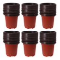 thumbnail image 1 of 150pcs Simple Plastic Plant Pot Garden Flower Planter Plastic Plant Nursery Pots, 1 of 10