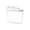 White, variant on Clearance Food Storage under $5 Plastic Cereal Dispenser Storage Box Kitchen Food Grain Rice Container Nice