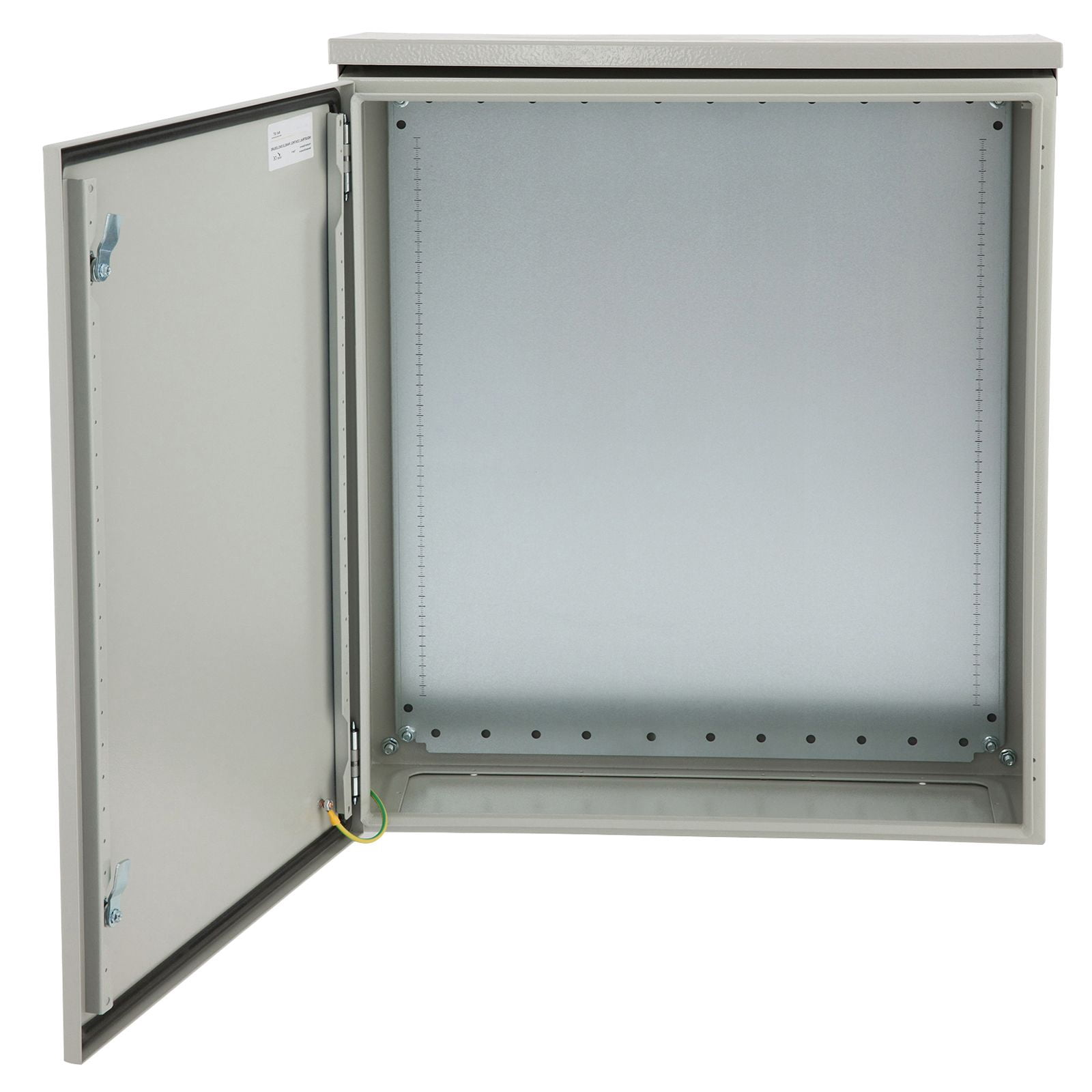 NEMA Outdoor Electrical Enclosure Box, with Rain, Detachable, IP66 Waterproof Grade, Reinforced Lock & Hinge, Galvanized, Safer routing, cleaner installation, and dependable power management